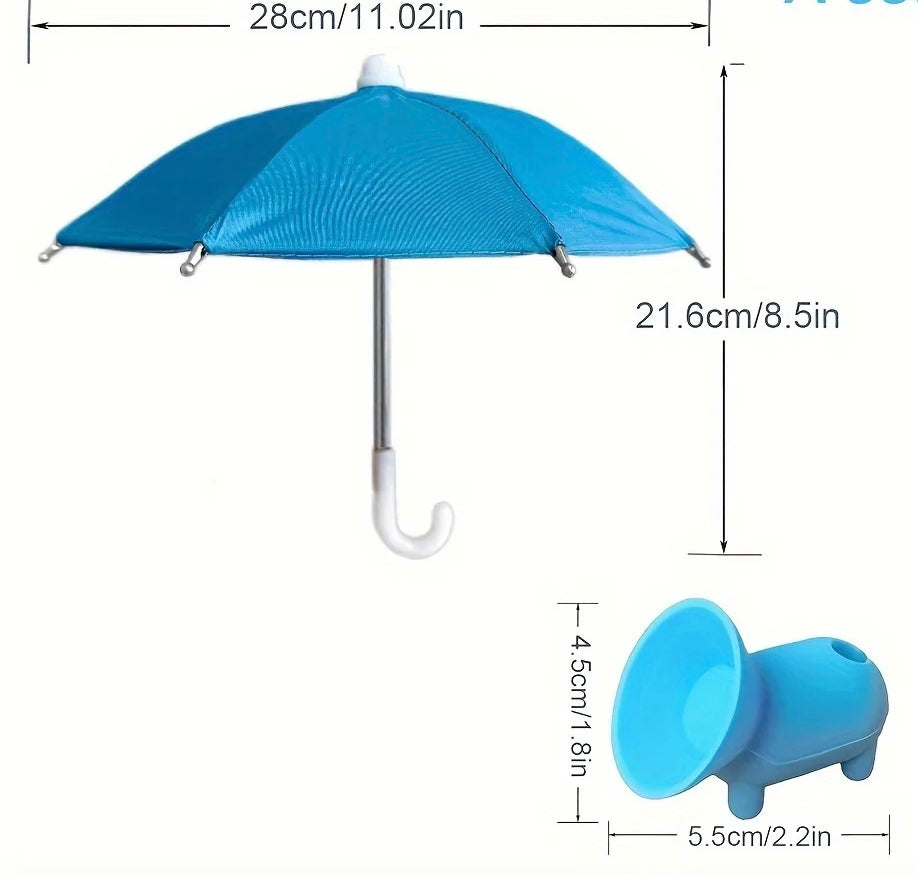Mini Sonnenschirm für Smartphones